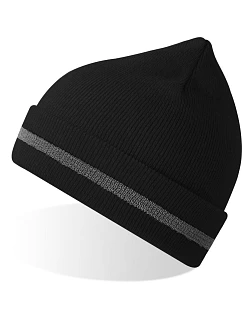 Bezpečnostní pletená čepice black model 22479696 - Atlantis Headwear