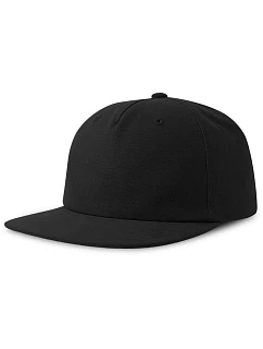 Cruz 5 panelová baseballová kšiltovka model 22410983 black - Atlantis Headwear