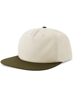 Atlantis Headwear Cruz 5 panelová baseballová kšiltovka 33.0241 off white/olive