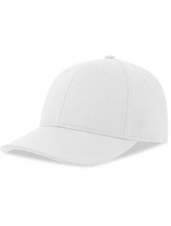 Atlantis Headwear Liberty Sandwich-S 6 panelová baseballová kšiltovka 33.0251 white/white