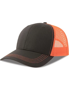 6 panelová Trucker kšiltovka dark fluo model 22411232 - Atlantis Headwear
