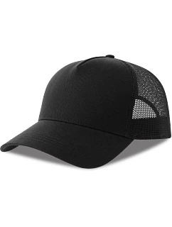 Rapper CottonS 5 panelová Trucker kšiltovka model 22450315 black/black - Atlantis Headwear