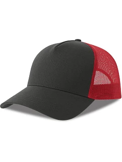 Rapper CottonS 5 panelová Trucker kšiltovka dark model 22450333 - Atlantis Headwear