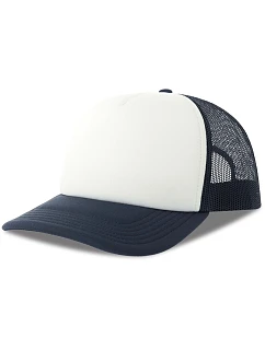 5 panelová Trucker kšiltovka white/navy model 22450399 - Atlantis Headwear