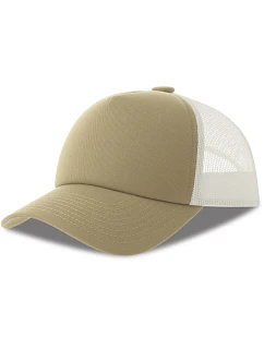 5 panelová Trucker kšiltovka khaki model 22450417 - Atlantis Headwear
