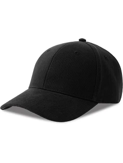 6 panelová kšiltovka z těžké bavlny black model 22450291 - Atlantis Headwear