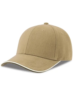 6 panelová sandwich  khaki model 22450281 - Atlantis Headwear