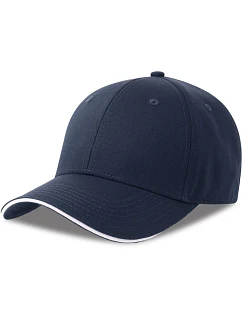 Sport 6 panelová sandwich kšiltovka navy model 22450511 - Atlantis Headwear