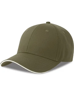 Sport 6 panelová sandwich kšiltovka olive model 22450503 - Atlantis Headwear