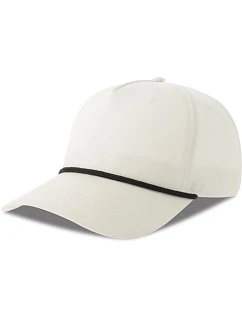 5 panelová baseballová kšiltovka white/black model 22456297 - Atlantis Headwear