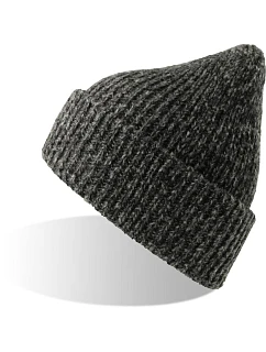 Pletená čepice black melange model 22456261 - Atlantis Headwear
