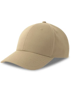 6 panelová baseballová kšiltovka khaki model 22456181 - Atlantis Headwear