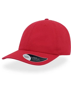 Dad Hat 6 panelová baseballová kšiltovka  red model 22478967 - Atlantis Headwear