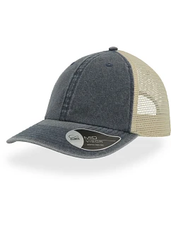Case 6 panelová Trucker kšiltovka model 22478935 navy - Atlantis Headwear