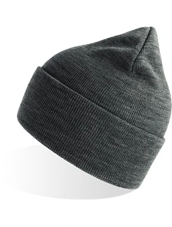 Pure Pletená čepice  dark grey melange model 22479326 - Atlantis Headwear