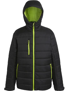 TRA 241 Thermo bunda "Navigate" model 22508010 black/lime green - Regatta