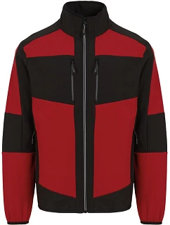 Regatta TRA 753 2-vrstvá softshellová bunda "E-volve" 36.A753 classic red/black