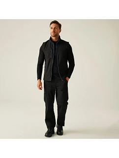 Regatta TRA 915 2-vrstvá softshellová vesta "Navigate" 36.A915 black/seal grey