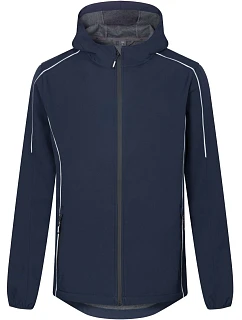 Pánská lehká 2vrstvá softshellová bunda 40. navy model 22517210 - Promodoro