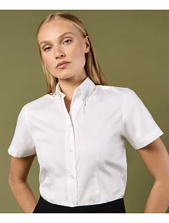 Kustom Kit KK 701 (26-28) Halenka Oxford s krátkým rukávem 43.701X silver grey