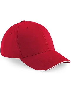 B 20 6 panelová sandwich kšiltovka  classic red/white model 22481342 - Beechfield