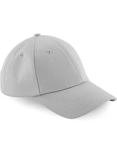 B 59 6 panelová baseballová kšiltovka "Authentic" model 22481622 light grey - Beechfield