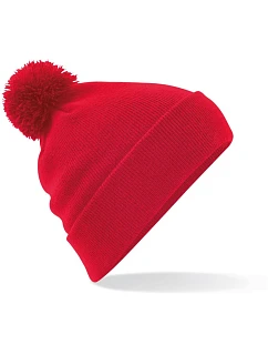 B 426 Originální čepice s bambulí model 22481784 classic red - Beechfield