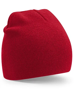 B Pletená čepice "Recycled" 53.0 classic red model 22432949 - Beechfield