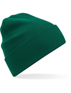 B Pletená čepice z bio bavlny 53.0 bottle green model 22481562 - Beechfield