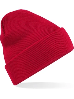 B Pletená čepice  53.0 classic red model 22432973 - Beechfield