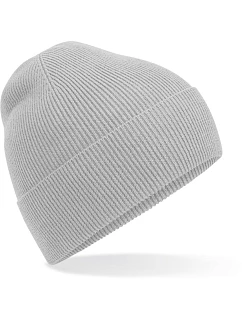 B Pletená čepice z bio bavlny 53.0 light grey model 22432983 - Beechfield
