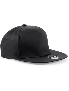 B 610 5 panelová Snapback kšiltovka model 22482037 black - Beechfield