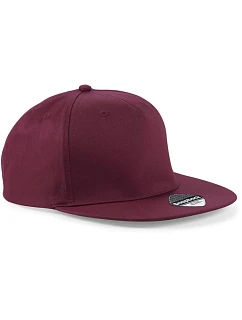 B 610 5 panelová Snapback kšiltovka model 22482051 burgundy - Beechfield