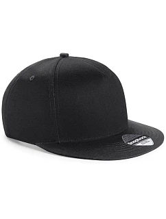 Beechfield B 615 Dětská 5 panelová kšiltovka "Snapback" 53.0615 black/black