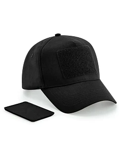 B 638 5 panelová čepice s nášivkou model 22482071 black - Beechfield
