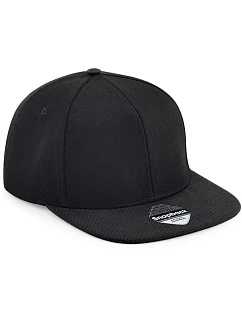 Beechfield B 661 6 panelová Snapback kšiltovka "Original" 53.0661 black/black