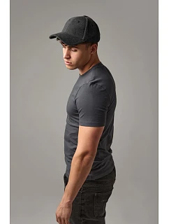 Beechfield B 677 6 panelová kšiltovka "Jersey Athleisure" 53.0677 heather grey
