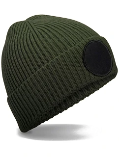 B Čepice s nášivkou 53. olive green/black model 22442473 - Beechfield
