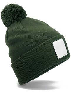 B Pletená čepice Patch 53. olive green/white model 22442527 - Beechfield