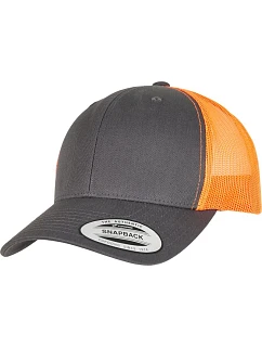 6 panelová vintage kšiltovka  orange model 22537182 - Flexfit