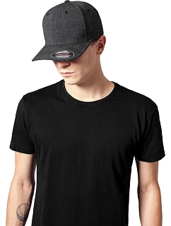 Flexfit 6277TK 6 panelová kšiltovka "Twill Knit" 55.77TK grey
