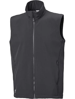 Helly Hansen Manchester 74086 3-vrstvá softshellová vesta "Manchester" 59.4086 ebony