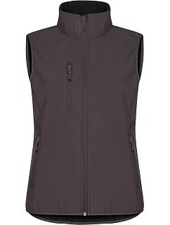 Classic Softshell Vest W Dámská 3vrstvá softshellová vesta model 22471285 dark grey - Clique