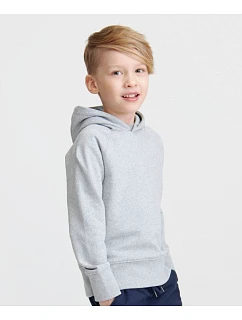 Pure Waste KDHD Dětská mikina s kapucí 74.KDHD solid navy