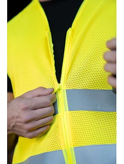 Korntex KXCMZ – Rhodes Hi-Vis síťovaná bezpečnostní vesta 76.XCMZ hi vis yellow/hi vis orange