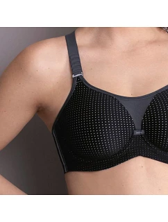 performance wireX sport. podprsenka s kost. nastavitelná ramínka 5599 black/anthracite - Active