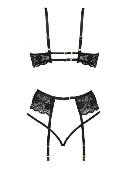 Rose set model 21789238 kolor:black - beauty night