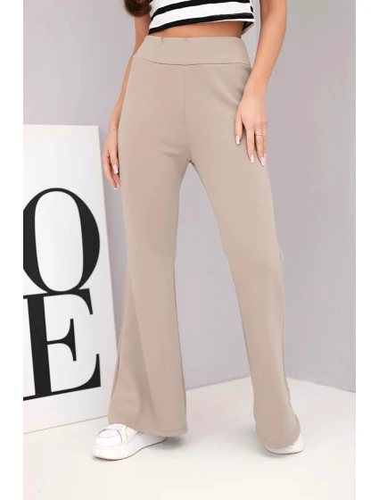 Dámské kalhoty s nohavicí fango model 21893643 - K-Fashion