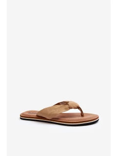 Dámské žabky Big Star model 21647382 Beige - Big Star Shoes