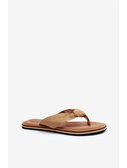 Dámské žabky Big Star model 21647382 Beige - Big Star Shoes